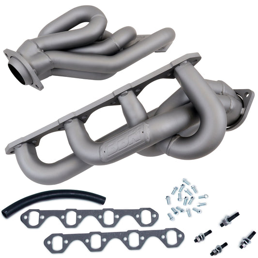 Ford Mustang 5.0 1-5/8 Shorty Equal Length Exhaust Headers Titanium Ceramic 86-93