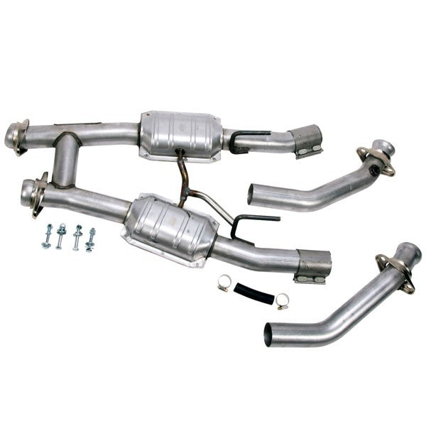 Ford Mustang 5.0L 2-1/2 High Flow Catted H-Pipe 86-93