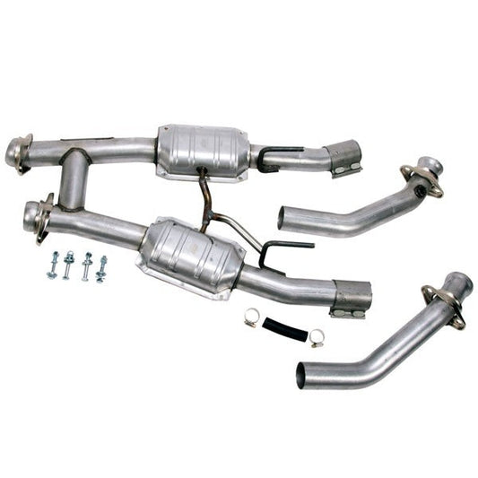 Ford Mustang 5.0L 2-1/2 High Flow Catted H-Pipe 86-93