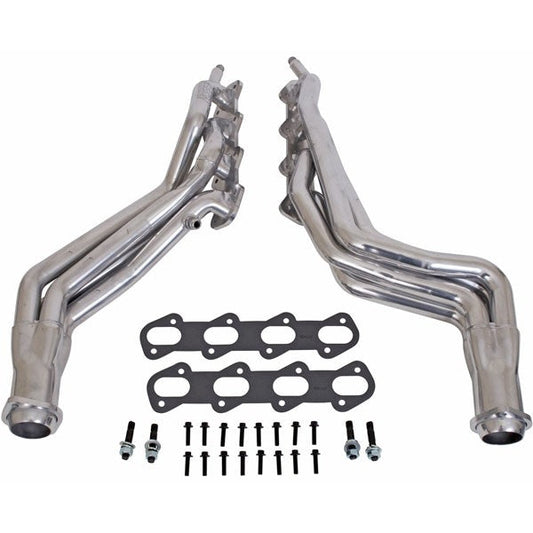 Ford Mustang Cobra 1-5/8 Long Tube Exhaust Headers Polished Silver Ceramic 96-98