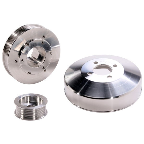 Ford F Series Truck 4.6 5.4 Billet Aluminum Underdrive Pulley Kit 97-04