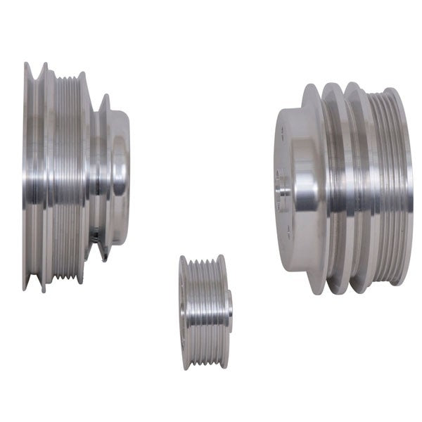 Chevrolet GM 5.0 5.7 F Body GM Truck 3 Piece Billet Aluminum Underdrive Pulley Kit 85-87