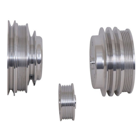 Chevrolet GM 5.0 5.7 F Body GM Truck 3 Piece Billet Aluminum Underdrive Pulley Kit 85-87