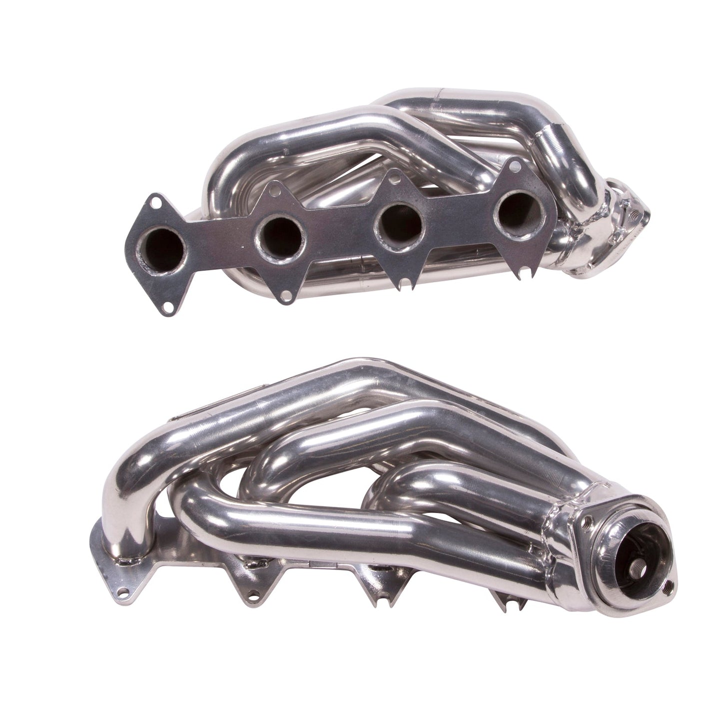 Ford Mustang GT 1-5/8 Shorty Exhaust Headers Polished Silver Ceramic 05-10