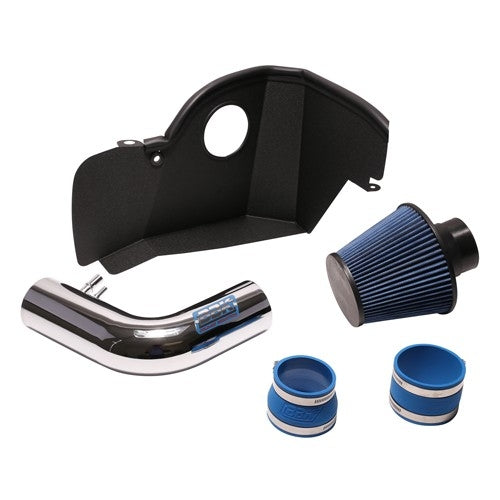 Ford Mustang V6 Cold Air Intake Kit Powder Coated Chrome 15-17