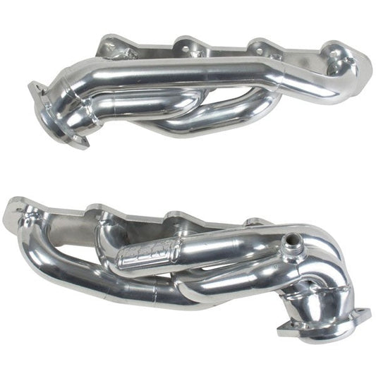 Ford F150 5.4 1-5/8 Shorty Exhaust Headers Polished Silver Ceramic 99-03