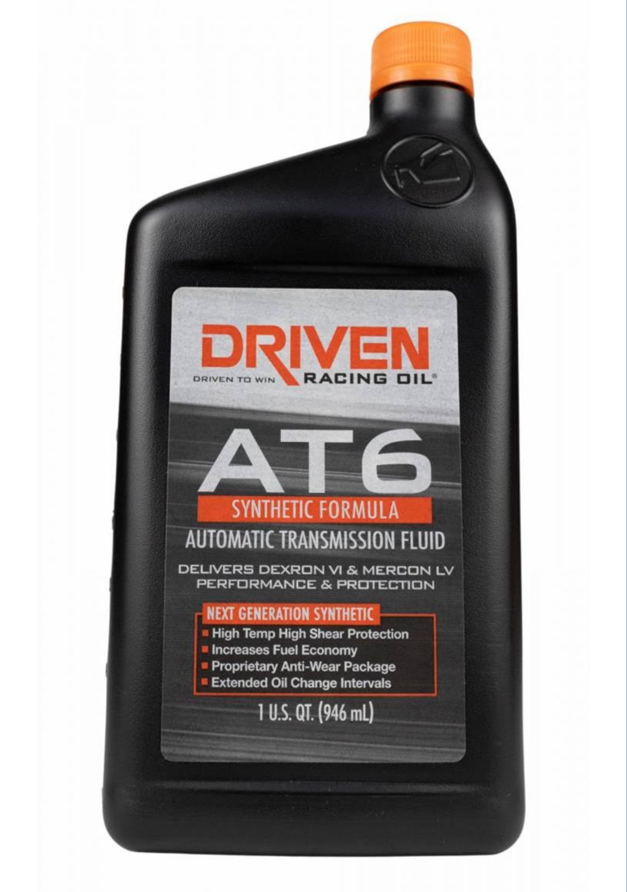 Driven Racing Oil Synthetic AT6 Automatic Transmission Fluid 04806