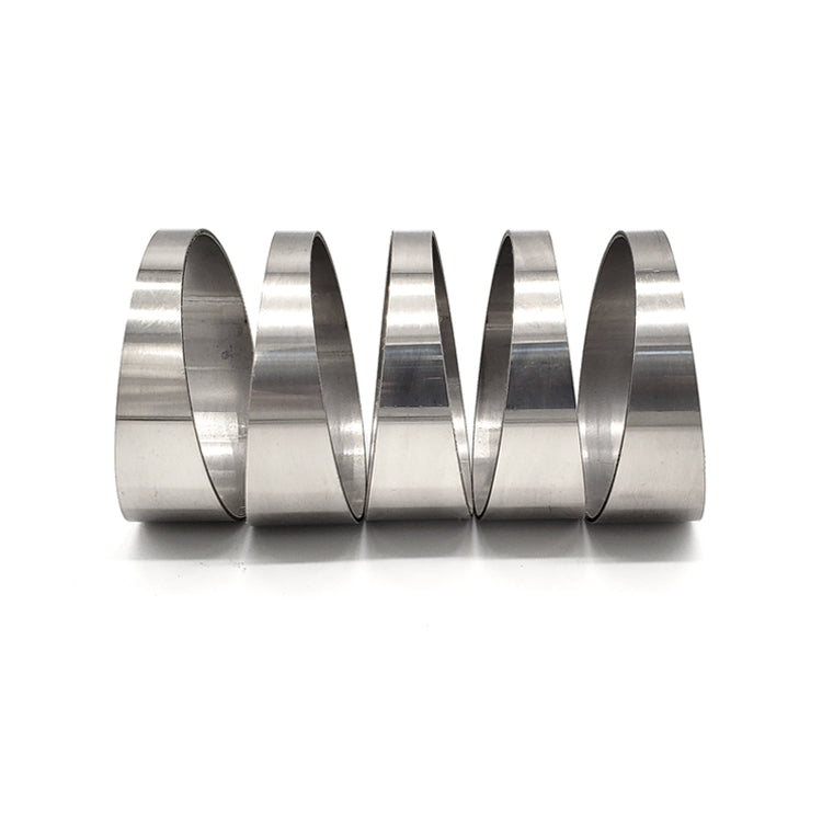 2.500" OD x 0.039" (1mm) Short Radius (1D) Pie Cut CP1 Titanium (45° Bend - 5 Pieces Total)