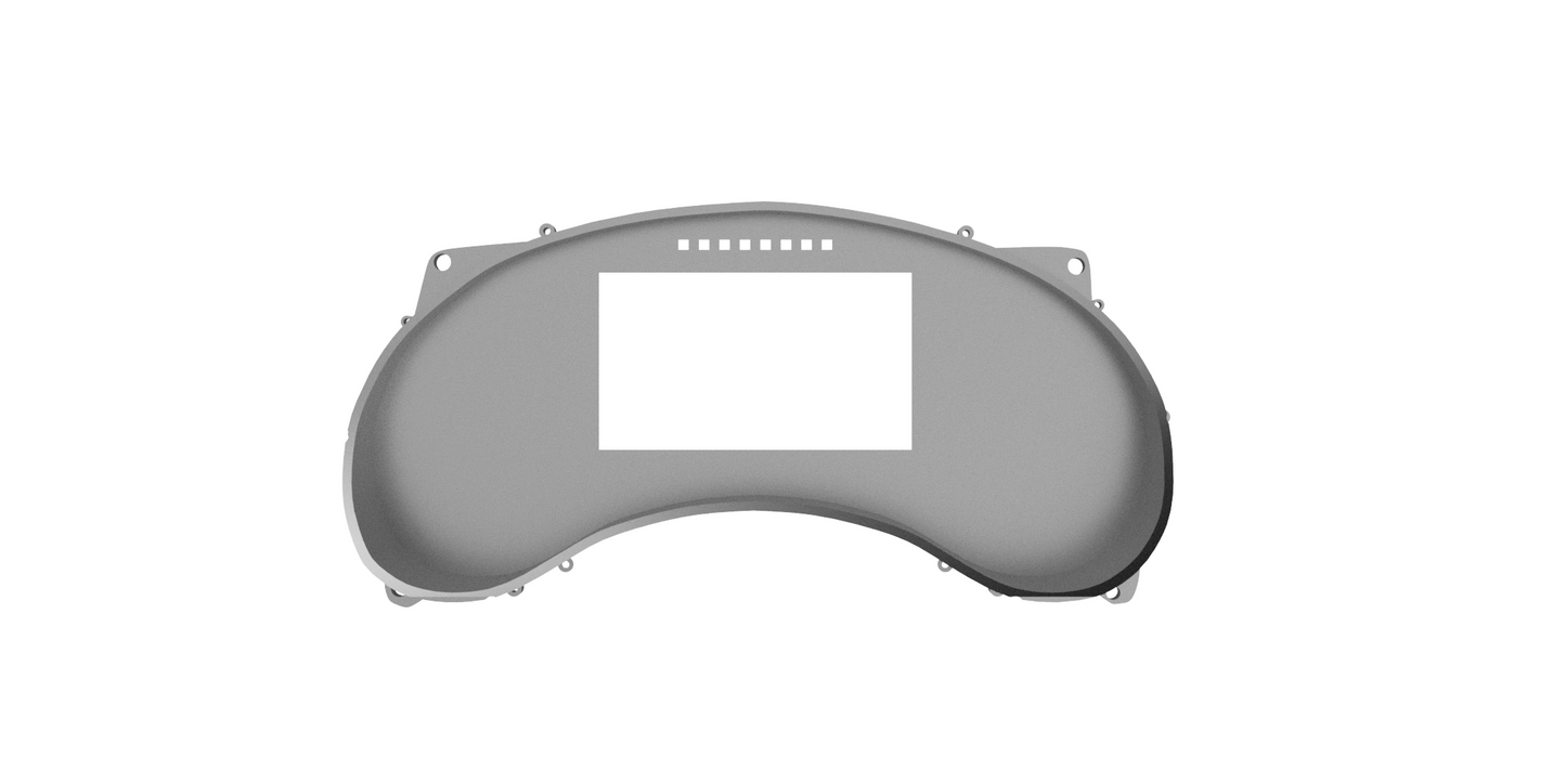3D Printed Digital Dash Bezel for 1998-2004 Chevy S10, Blazer, and GMC Jimmy, Sonoma - CarChains3d