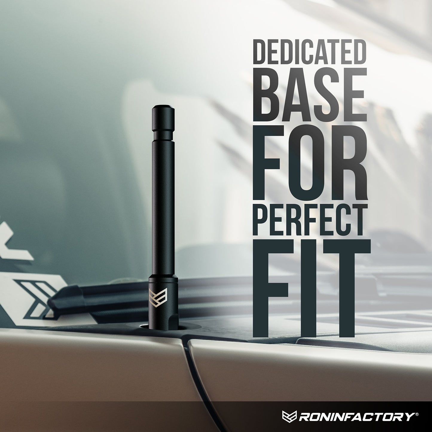 CHEVY & GMC TUFFLOCK® SHORT FLEXIBLE ANTENNA (5 INCH)