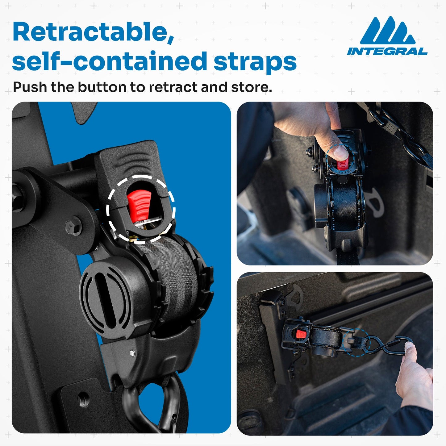 Swivel Strap™ Mounts - Chevrolet Silverado & GMC Sierra - (1500 2019+, HD 2020+)