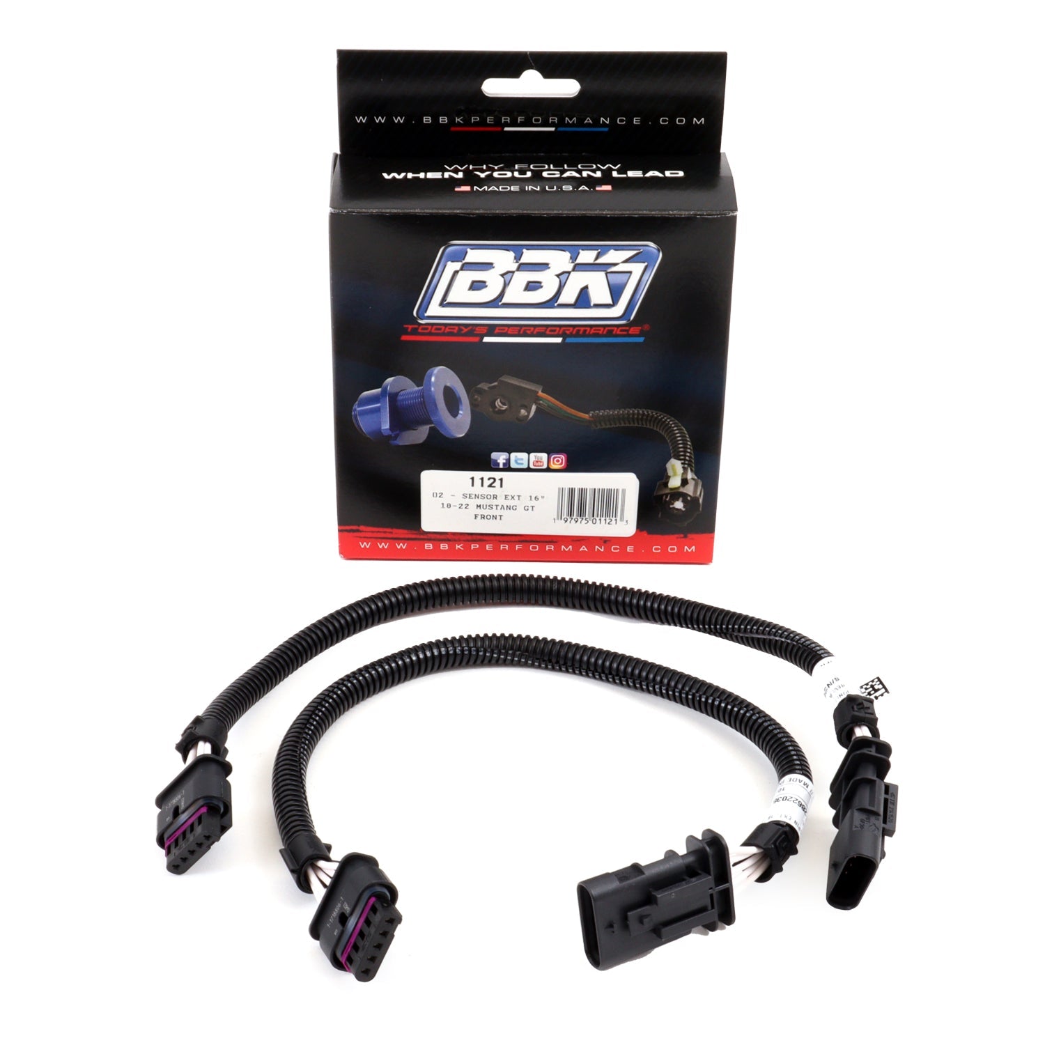Ford Mustang GT Front Or Rear O2 Sensor Extensions 16 Inch 18-24 – 580 ...