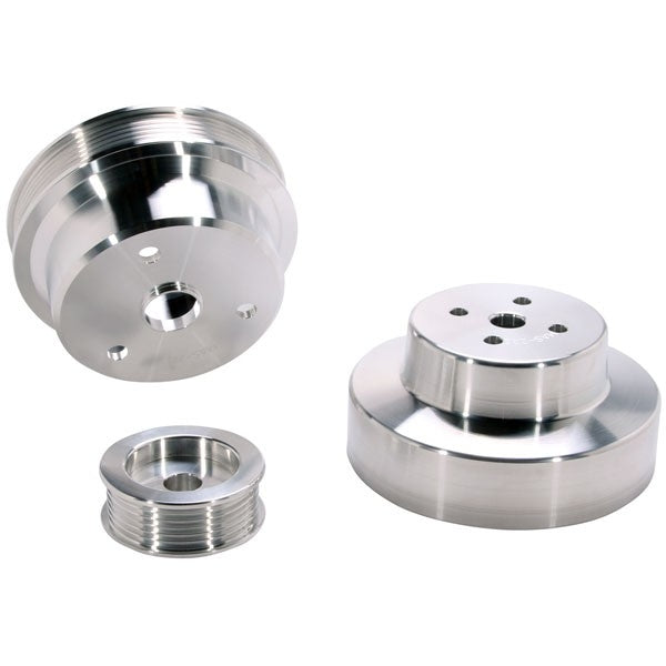 Chevrolet GM Truck 4.3 5.0 5.7 Billet Aluminum Underdrive Pulley Kit 88-95