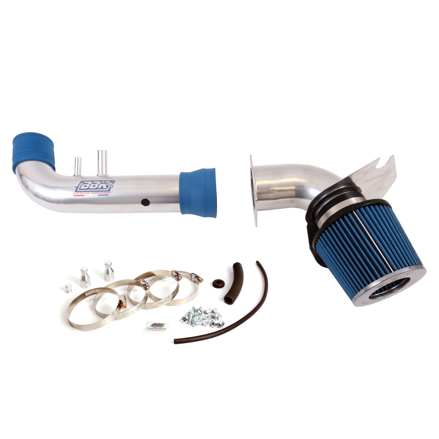 Ford Mustang GT Cold Air Intake Powder Coated Chrome Kit 96-04 – 580 ...
