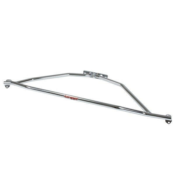 Ford Mustang Strut Tower Brace Powder Coated Chrome Finish 86-93