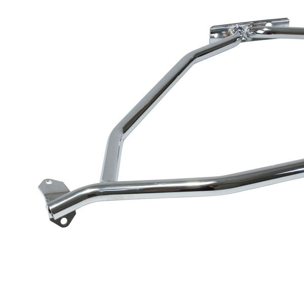 Ford Mustang Strut Tower Brace Powder Coated Chrome Finish 86-93