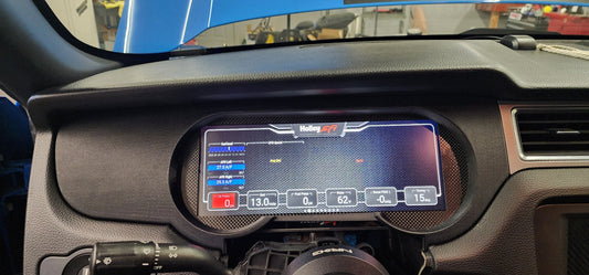 Digital Dash Beauty Backplate Insert for 2010-2014 Ford Mustang S197 - CarChains3d