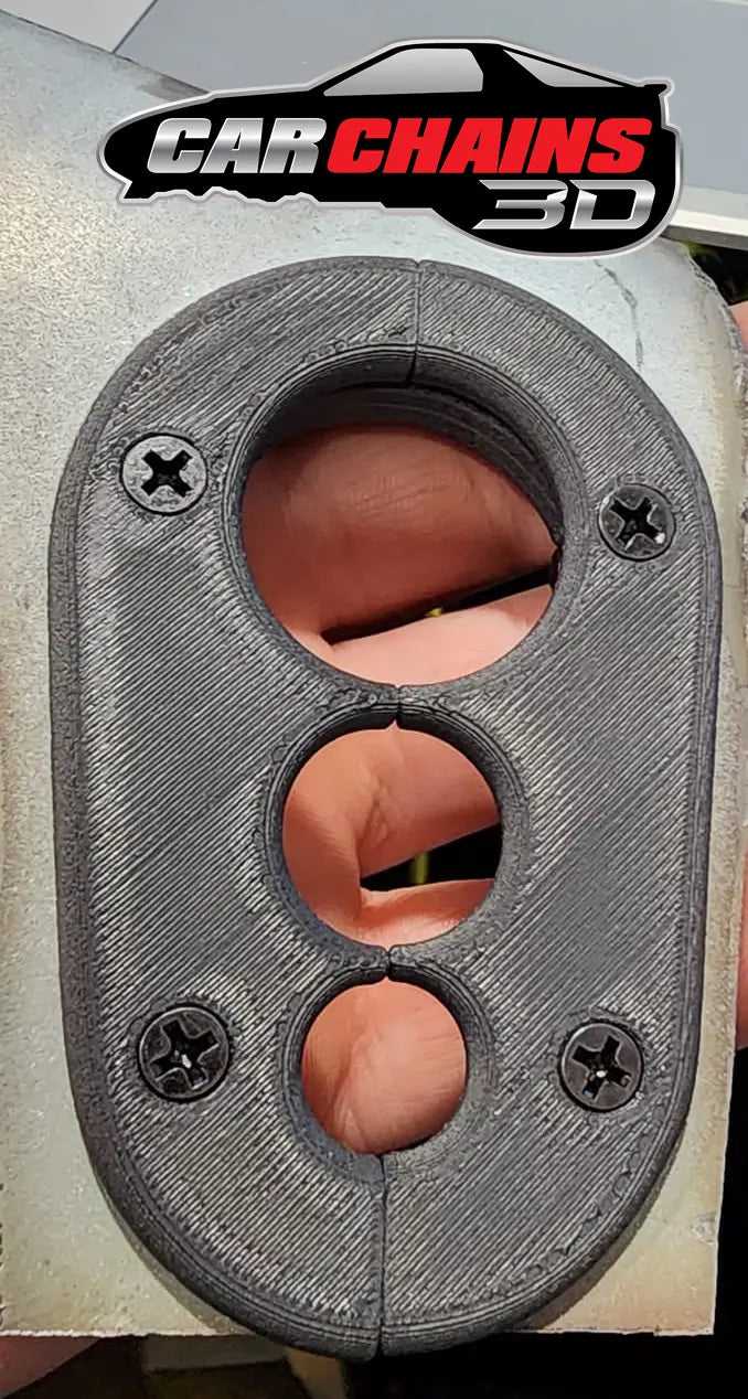 3D Printed Firewall Bulkhead Fitting for 1994-2004 Ford Mustang SN95/New Edge - CarChains3d