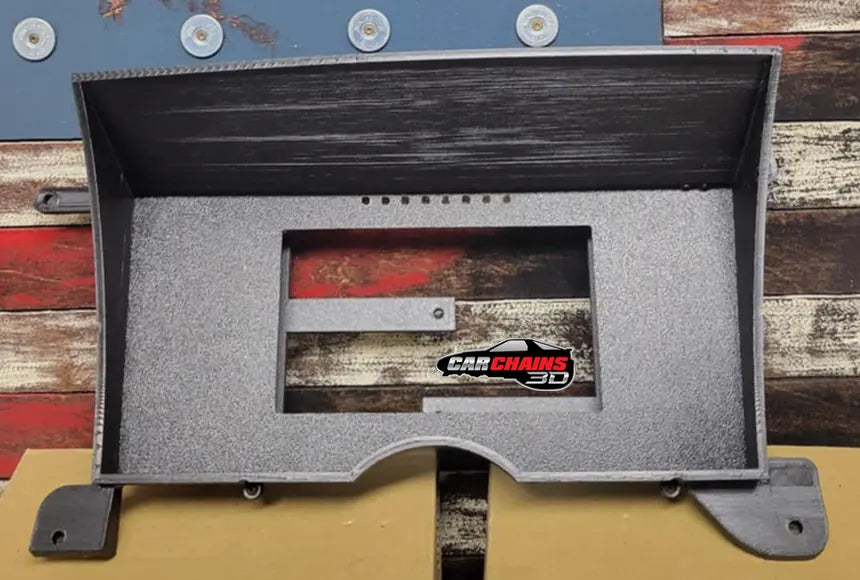 3D Printed Digital Dash Bezel for 1986-1993 Chevrolet S10 and GMC Blazer, Jimmy and Sonoma - CarChains3d