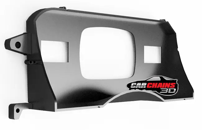 3D Printed Digital Dash Bezel for 1990-1993 Ford Foxbody Mustang - CarChains3d