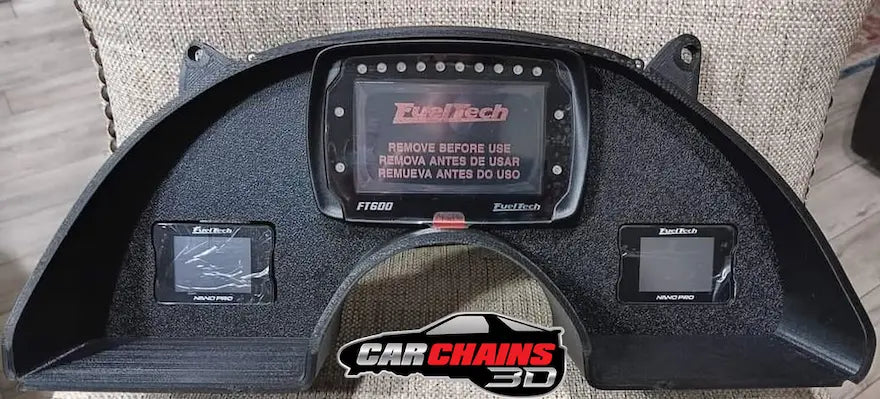 3D Printed Digital Dash Bezel for 1997-2002 Late 4th Gen Chevrolet Camaro - CarChains3d