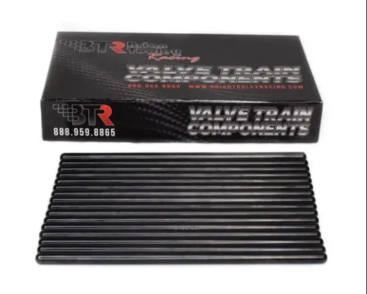 BTR LS CHROMOLY PUSHRODS .080" WALL , 5/16" DIAMETER, SET OF 16