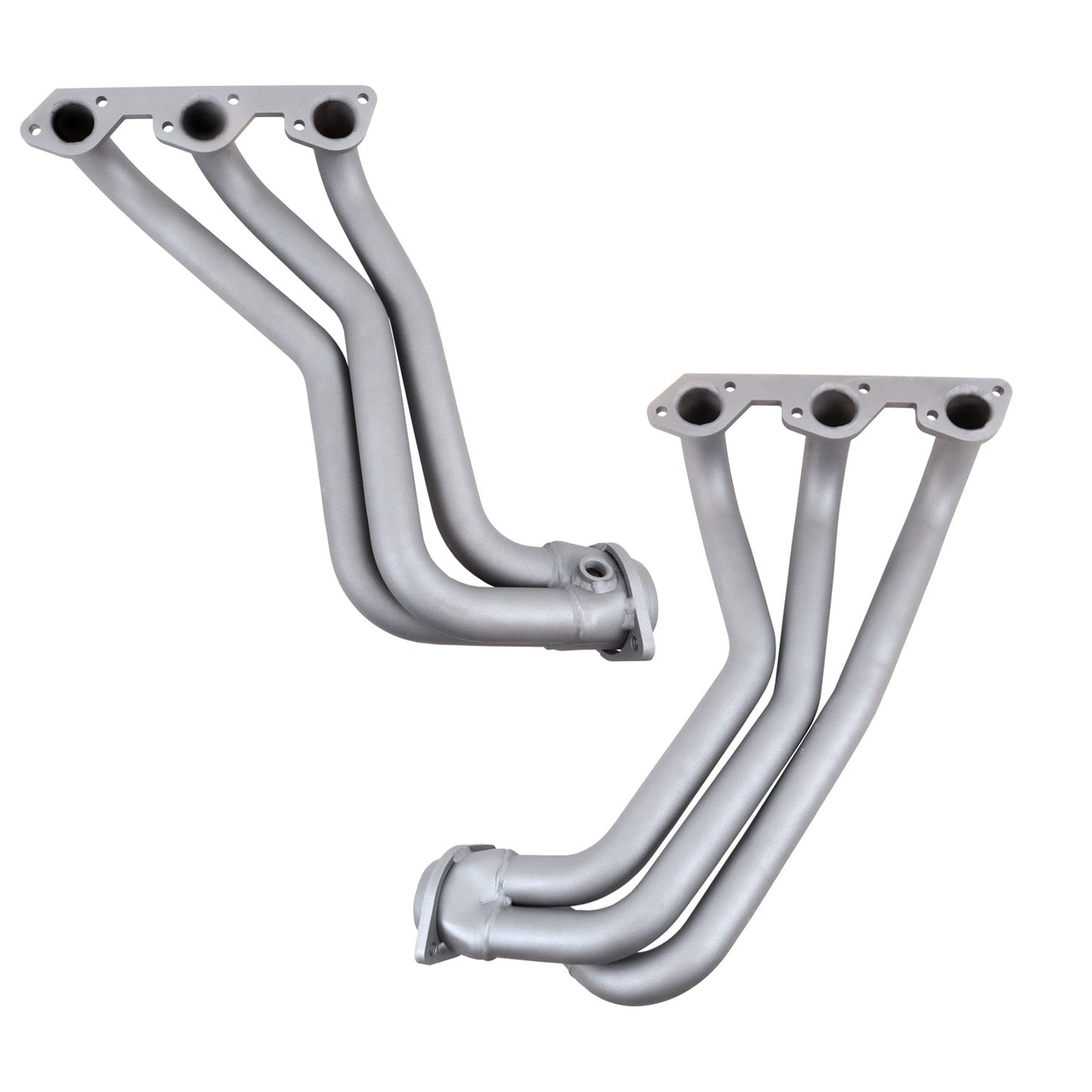 Jeep Wrangler 3.8 1-5/8 Long Tube Exhaust Headers With High Flow Cats Titanium Ceramic 07-11
