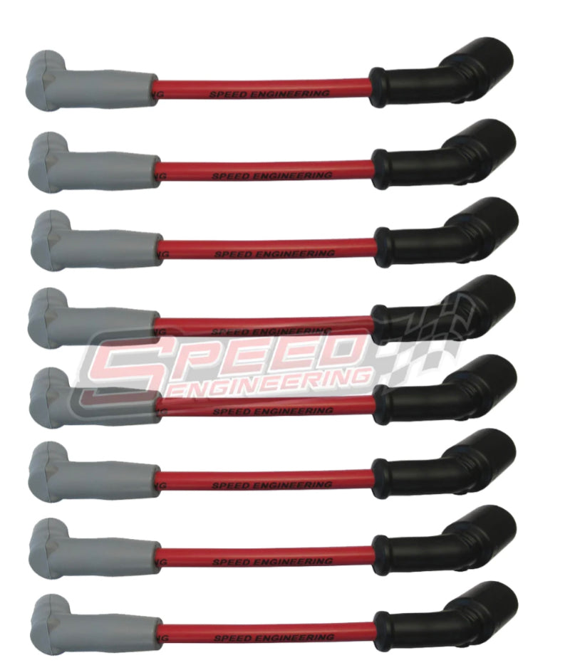 LS SPARK PLUG WIRES CAR, TRUCK, & SUV 10" LENGTH (4.8L, 5.3L, 6.0L, 6.2L ENGINES)