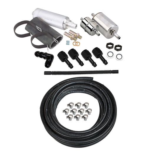Complete fuel system - 40ft of 3/8" Vapor Guard Fuel Hose, 12-920 Fuel Pump, Filters, hardware
