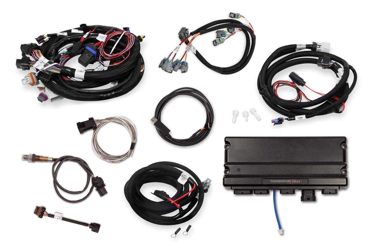 EFI Terminator X Max - LS1/LS624x Crank - 1x Cam - EV6 Injectors - Transmission Control - USB/CAN Tuning Cable