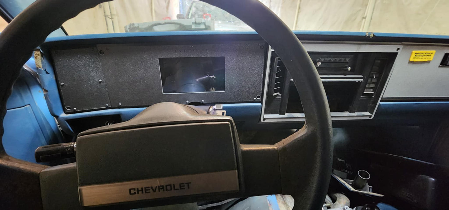 3D Printed Digital Dash Bezel for 1982-1985 Chevrolet S10, Blazer, and GMC Jimmy, Sonoma - CarChains3d