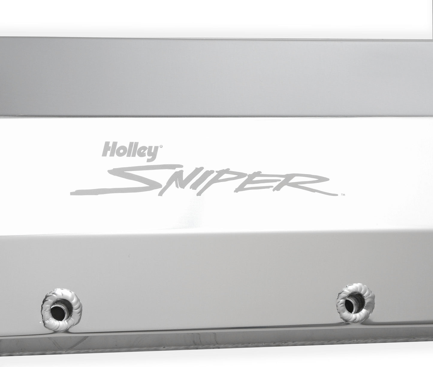 Sniper Valve Cover - Fabricated Aluminum - Ford Big Block - Natural Anodized
