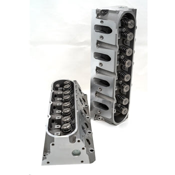 Brawler LS6 Style CNC Ported Cylinder Heads w/ TSP .660" Spring Kit and Titanium Retainers