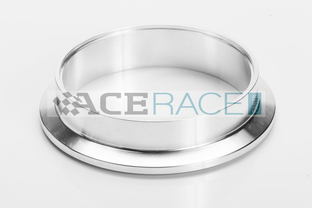 5.000" V-Band Assembly  - Aluminum "Male + O-Ring/Female" Flanges, 304 Stainless Clamp