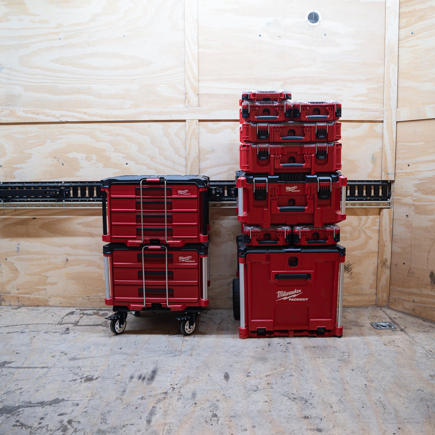 Stack Lock - Mount Compatible with Milwaukee Packout Organizers