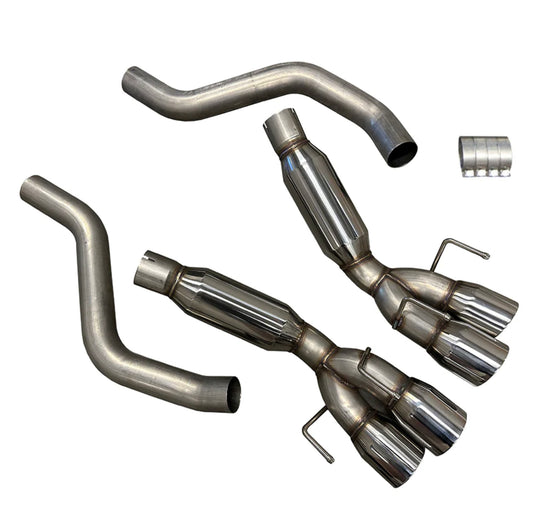 CORVETTE C6 TRUE DUAL EXHAUST 2005-13 (LS2 LS3 LS7 ENGINES)