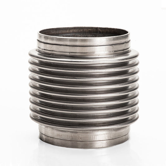 4.000" Flex Bellow (with Inner Liner) x 4.000" Overall Length - 304 Stainless