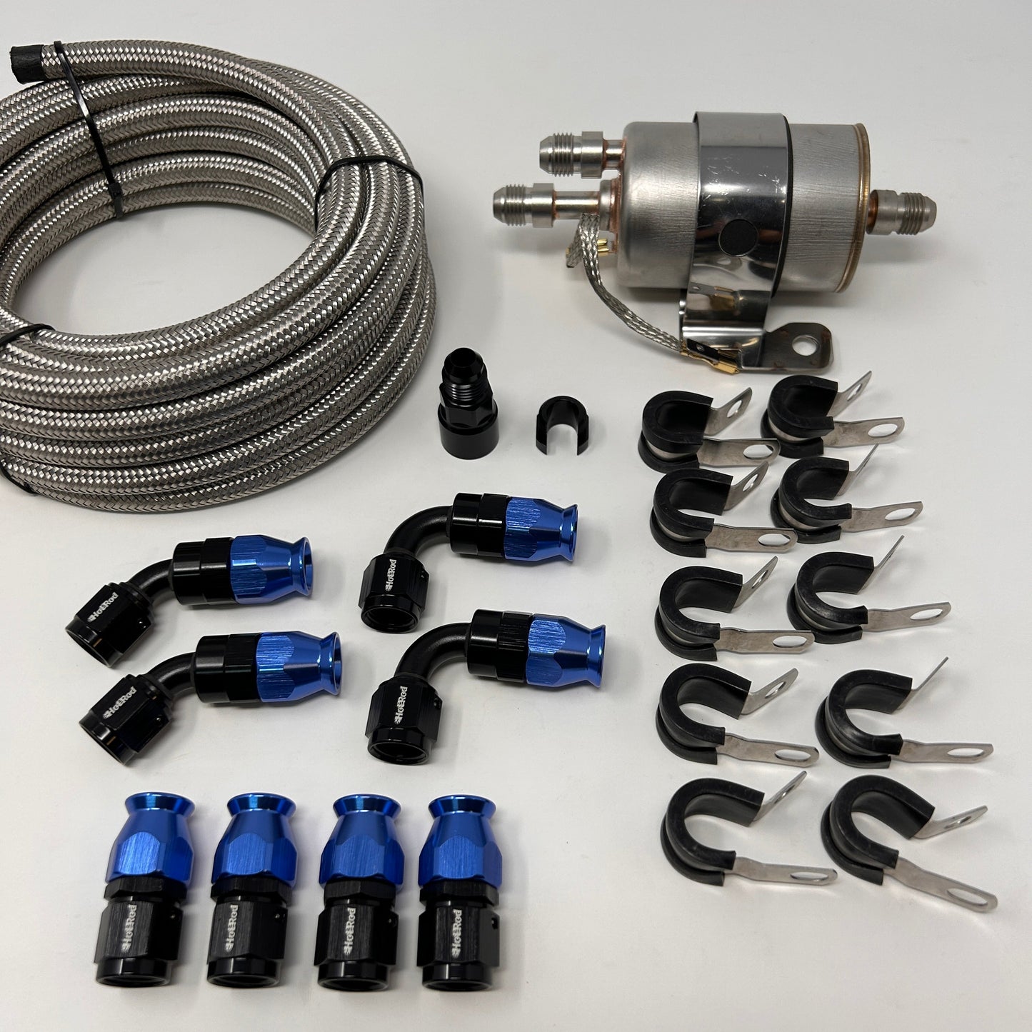 LS Swap AN Fuel Line Kit — Return-Less (PTFE AN-6)