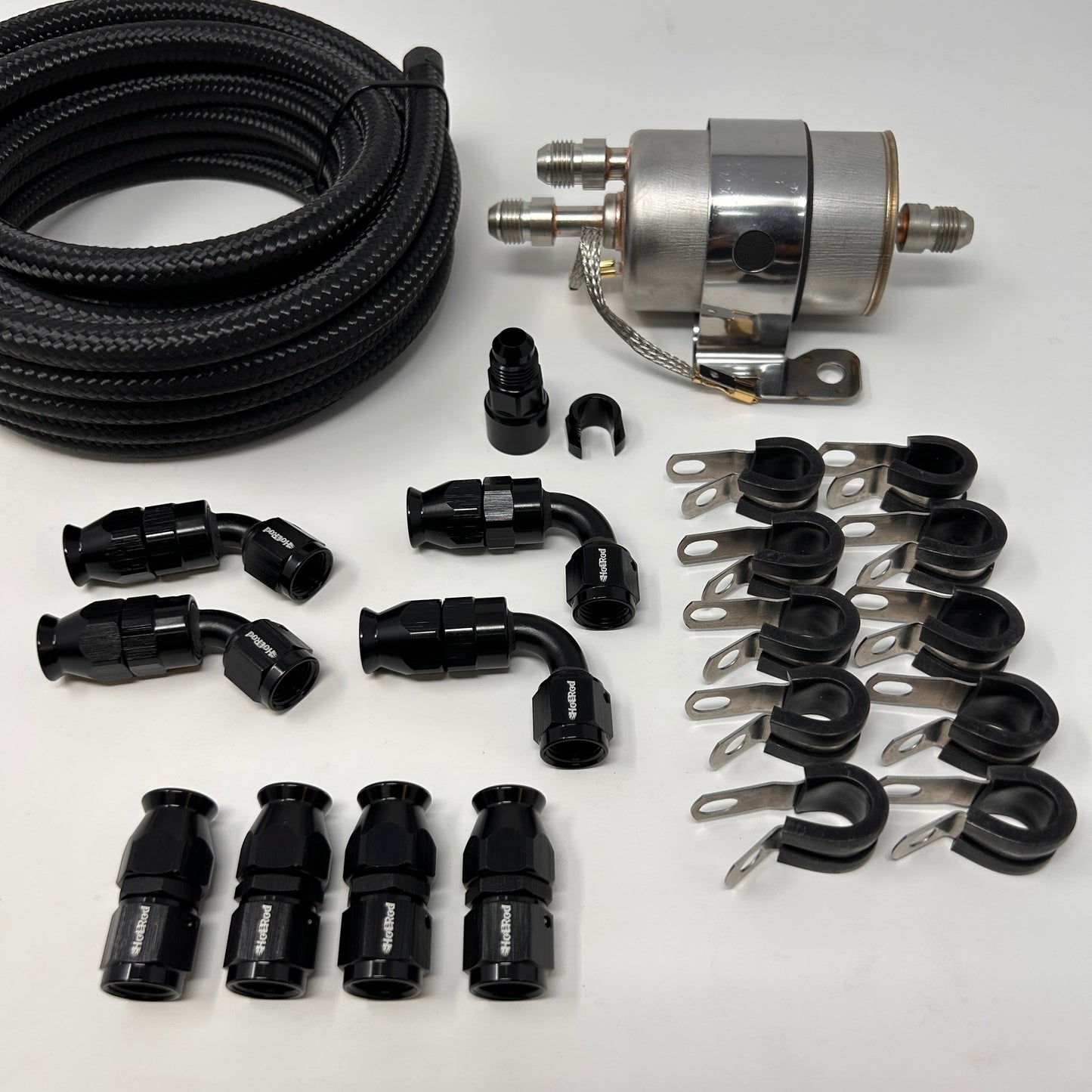 LS Swap AN Fuel Line Kit — Return-Less (PTFE AN-6)