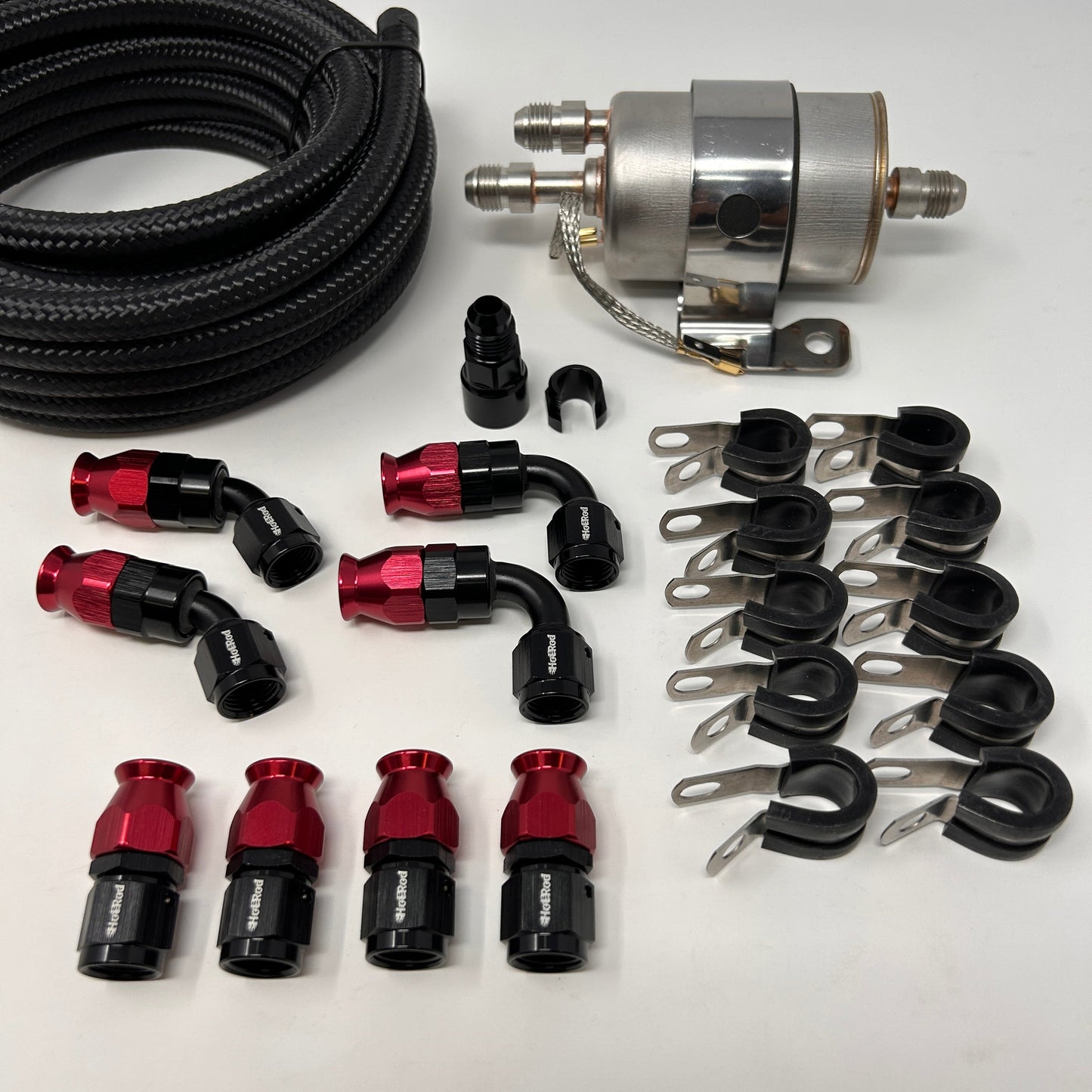 LS Swap AN Fuel Line Kit — Return-Less (PTFE AN-6)