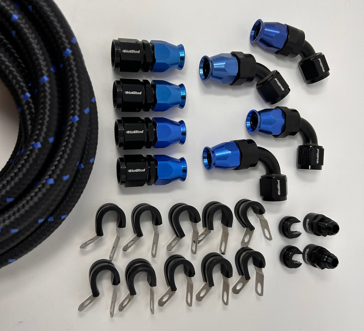 LS Swap AN Fuel Line Install Kit — Return-Style (PTFE AN-6)