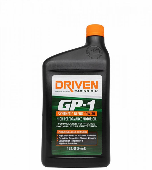 Driven Racing Oil GP-1 Synthetic Blend High Performance Motor Oil 19306