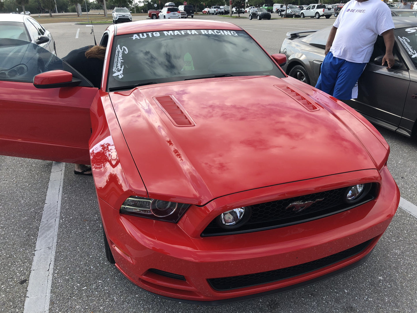 Auto Mafia Racing Windshield Banner Vinyl