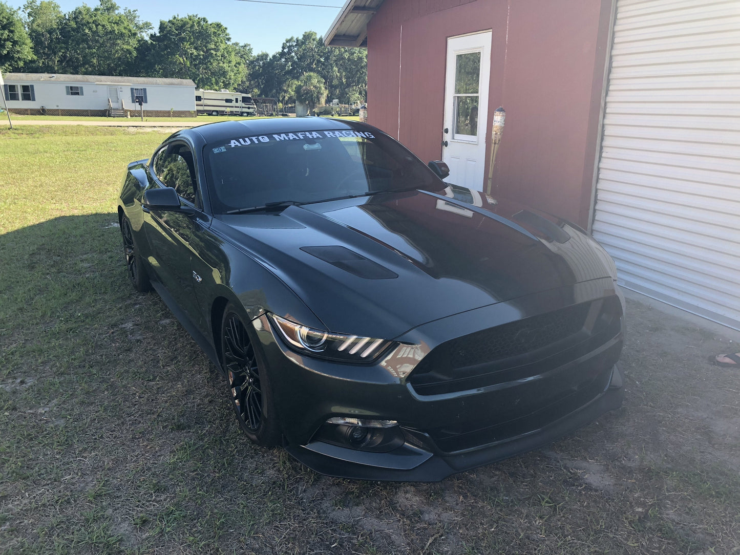 Auto Mafia Racing Windshield Banner Vinyl