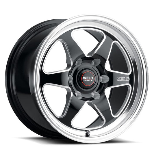 Weld Performance Ventura 6 Drag Gloss Black Wheels S15670084P25