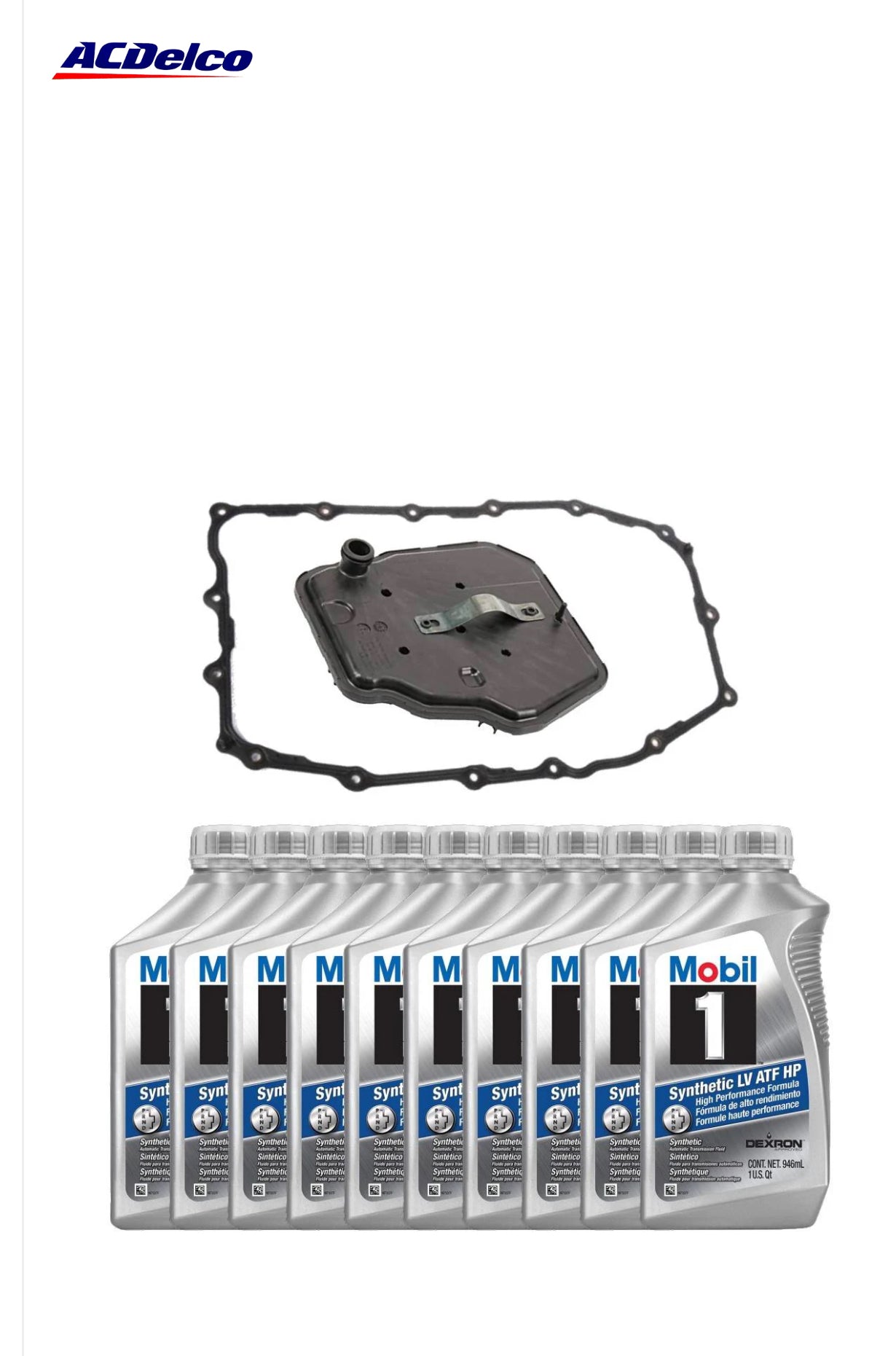 8L90 Transmission Service Kit Mobil1 Fluid