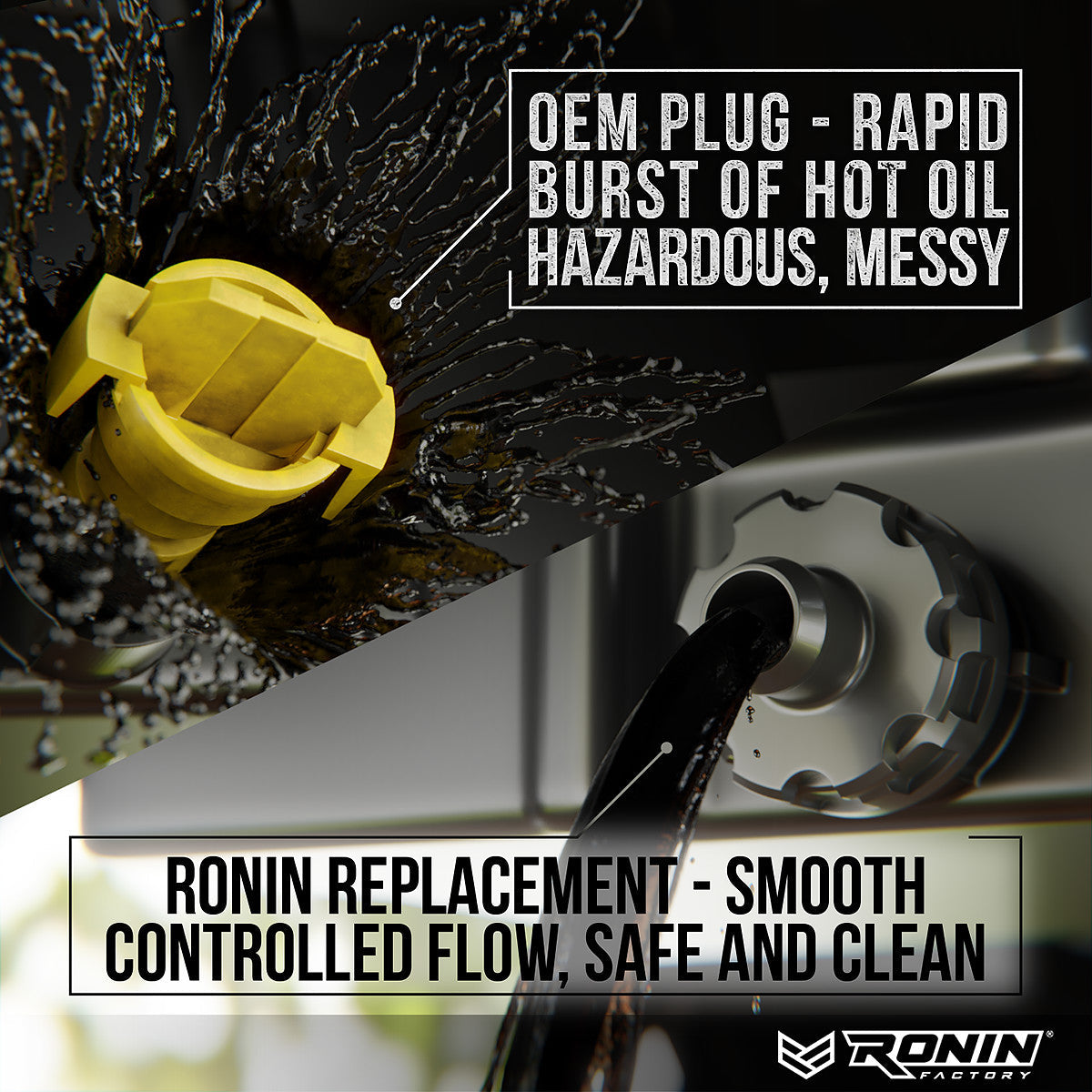 EASY OIL DRAIN FOR FORD