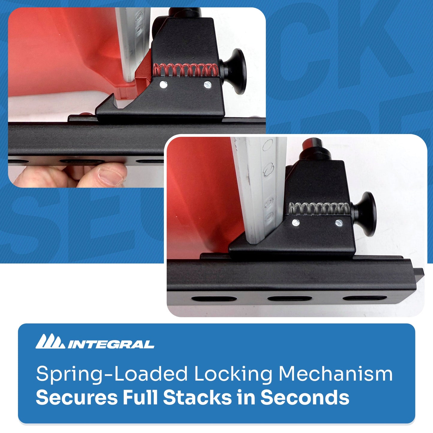 Stack Lock - Mount Compatible with Milwaukee Packout Organizers