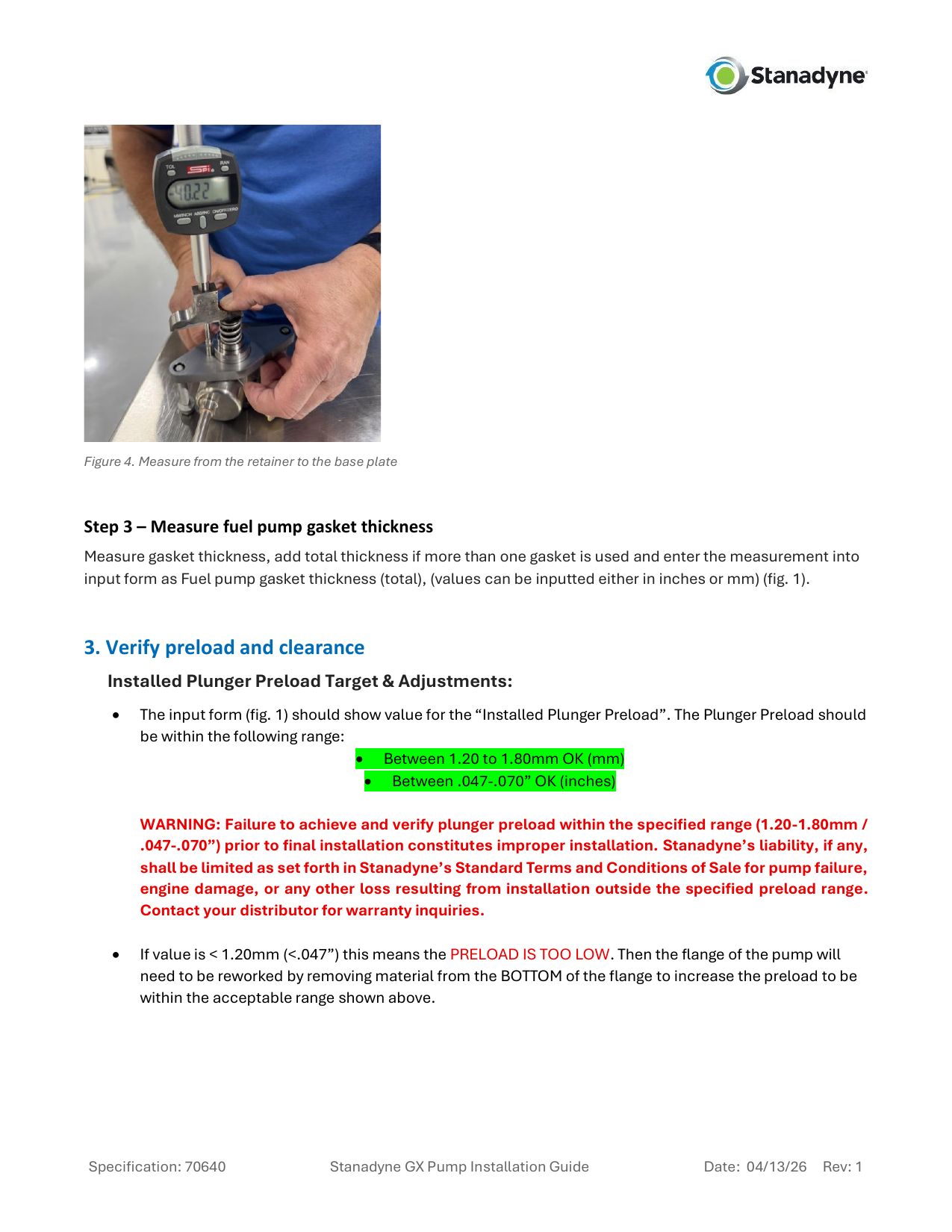 Stanadyne RGX 12mm High-Pressure Fuel Pump for GM LTx