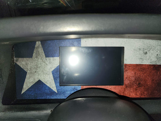 Digital Dash Beauty Backplate Insert for 2011-2018 Jeep Wrangler JK - CarChains3d